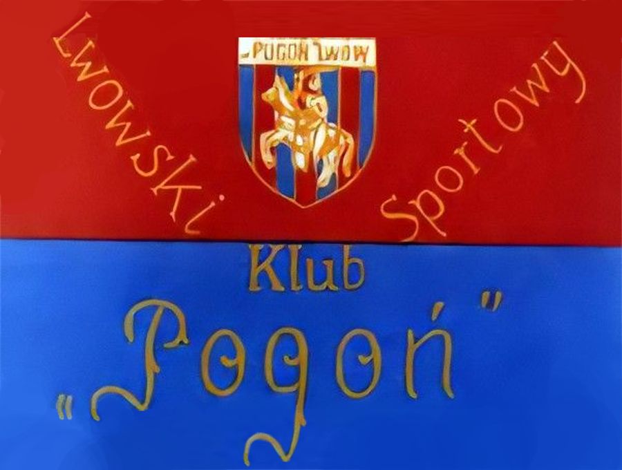 Herb klubu i barwy klubowe Pogoń Lwów
