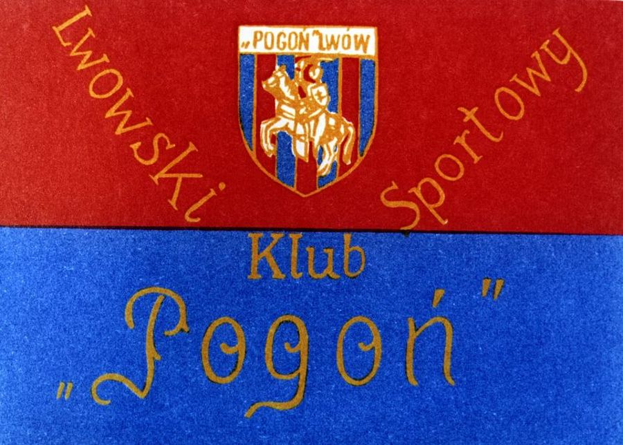 Herb klubu i barwy klubowe Pogoń Lwów